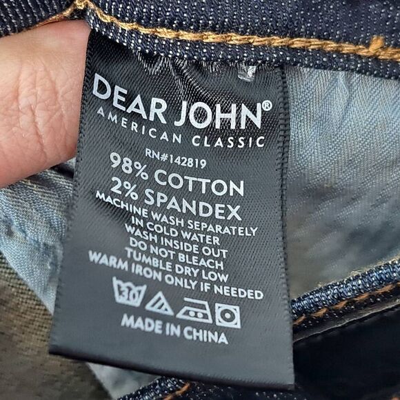 Dear John Denim Shorts Size 29 Valhalla Wash RN # 142819 - Picture 6 of 6